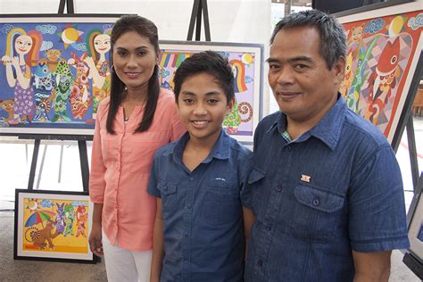 Kid painter Hamzah Marbella dreams of National Artist recognition.